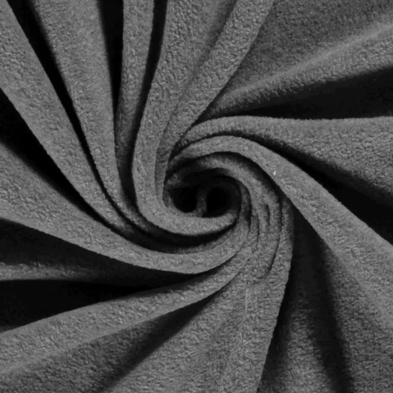Polarfleece Dunkelgrau melange 1009 Sonderaktion